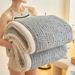 Sofa Throw Office Single Nap Dormitory Flannel Coral Fleece Small Blanket Winter_maomaolike.com