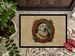 Great Pyrenees Christmas Flowers Doormat Front Door Mat Indoor Outdoor Rugs For Entryway, Non Slip Washable Low Pile, 24H X 36W_maomaolike.com