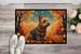 Australian Terrier Terrier Fall Doormat Front Door Mat Indoor Outdoor Rugs For Entryway, Non Slip Washable Low Pile, 24H X 36W_maomaolike.com