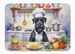 Giant Schnauzer The Chef Memory Foam Kitchen Mat Machine Washable Anti-Fatigue Mat Cushion Comfort Bath Mat Or Kitchen Rug_maomaolike.com