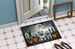 Old English Sheepdog Spooky Halloween Doormat Front Door Mat Indoor Outdoor Rugs For Entryway, Non Slip Washable Low Pile, 24H X 36W_maomaolike.com
