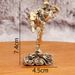 Brass Figurine Vintage Shaolin Kung Fu Monk Model Handheld Toy Gift Desktop Copper Craft Wholesale_maomaolike.com