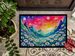 Daisies In Color Doormat Front Door Mat Indoor Outdoor Rugs For Entryway, Non Slip Washable Low Pile, 24H X 36W_maomaolike.com