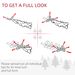 Prelit Holiday Christmas 4-Piece Set, Garland Wreath And Set Of 2 Entrance Trees With Warm White LED Lights, Red Berries, Pine Cones, Green_maomaolike.com