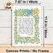 Celtic Ivy & Knot Border Themed Painting Poster, Ornate Vine-framed Script Poster, Elegant Decorative Piece Suitable For Home Or Spiritual Spaces_maomaolike.com