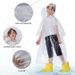 Kids Raincoat Beige | Waterproof Hooded Children Rain Jacket Garden - 849_maomaolike.com