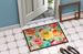 Ranunculus In Watercolor Doormat Front Door Mat Indoor Outdoor Rugs For Entryway, Non Slip Washable Low Pile, 24H X 36W_maomaolike.com