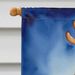 Bloodhound Christmas Reindeer House Flag Large Porch Sleeve Pole Decorative Outside Yard Banner Artwork Wall Hanging, Polyester, House Size, Multicolor_maomaolike.com