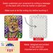 Finnish Spitz King Of Mardi Gras Porcelain Ornament Christmas Tree Hanging Decorations For Home Christmas Holiday, Rectangle, Gift, Multicolor_maomaolike.com