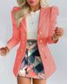 Women's Long Sleeve Blazers Streetwear Flower_maomaolike.com