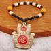 Brass Lucky Cat Handheld Piece Rotating Mini Pendant Plaything Birthday Gift Small Ornament Metal Craft_maomaolike.com