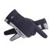 Skin-feeling warm gloves men's touch screen winter outdoor riding reflective plus velvet thickened water-repellent sports fingerless gloves_maomaolike.com