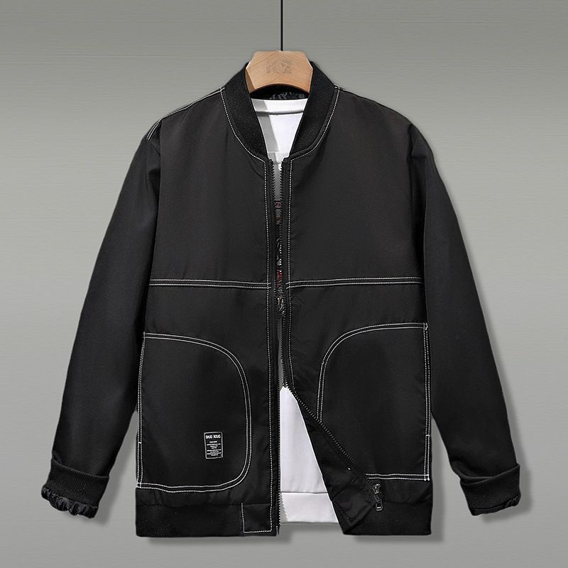 Men's jackets for spring and autumn, new Korean casual plus size, youth men's jackets, baseball jackets, men's tops, trendy_maomaolike.com
