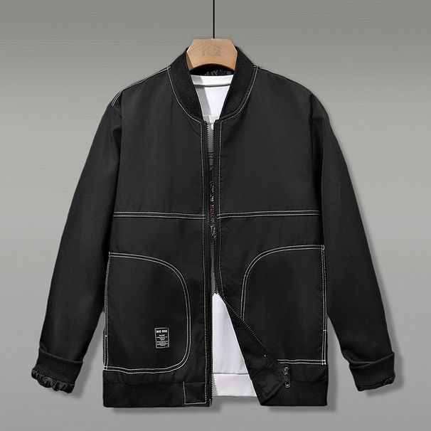 Men's jackets for spring and autumn, new Korean casual plus size, youth men's jackets, baseball jackets, men's tops, trendy_maomaolike.com