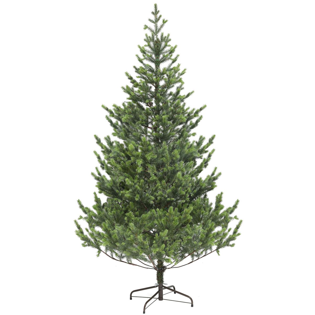 Artificial Christmas Tree, Sparse Realistic Cedar Tree With Branch Tips, Easy Assembly, Hinged Xmas Tree For Home Office Holiday, Green_maomaolike.com