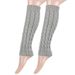 Unisex Warm woolen socks knitted leg warmers Ladies Pile pile leg warmers Fashion leg warmers_maomaolike.com