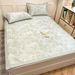 Wholesale Condensation Jacquard Washable Single Double Summer Cooling Three-Piece Set Foldable Soft Ice Silk Air Conditioning Mat_maomaolike.com