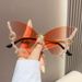 Unisex Fashion Round Diamond Studded Sunglasses Sun Protection Sunglasses Outdoor Rhinestone Glasses_maomaolike.com