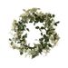 Fake flower garland leaf ring grass ring simulation flower home decoration wedding hand bouquet rose wall_maomaolike.com