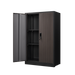 Metal Storage Cabinet With Locking Doors And Adjustable Shelf, Folding Filing Storage Cabinet , Folding Storage Locker Cabinet For Home Office,School,Garage, Black_maomaolike.com