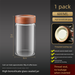 Mini Glass Sealed Food Grade Coffee Powder Dispensing Bottle Portable Flower Tea Exquisite Storage Jar_maomaolike.com