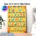 Arabic Letters Themed Painting Poster, Colorful Alphabet Chart Poster, Clear Bilingual Letter Display For Arabic Language Learning, Ideal For Study_maomaolike.com