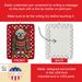 Bichon Frise Holiday Christmas Porcelain Ornament Christmas Tree Hanging Decorations For Home Christmas Holiday, Rectangle, Gift, Multicolor_maomaolike.com