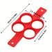 1pc Nonstick Silicone Egg Pancake Ring for Perfect Breakfasts and Baking in the Kitchen_maomaolike.com