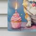 Corgi Happy Birthday House Flag Large Porch Sleeve Pole Decorative Outside Yard Banner Artwork Wall Hanging, Polyester, House Size, Multicolor_maomaolike.com