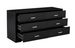 WOOD MDF BOARDS, 6 Drawers Dresser, Black_maomaolike.com