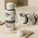 Portable Stainless Steel Gardenia Thermos Cup With Tea Drain Large-capacity Sport Kettle Making Tea,Great For Outdoor_maomaolike.com