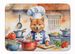 Finnish Spitz The Chef Memory Foam Kitchen Mat Machine Washable Anti-Fatigue Mat Cushion Comfort Bath Mat Or Kitchen Rug_maomaolike.com
