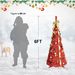 6FT Pop Up Tree
+150 Lights
4 Ribbons
1 Large Bow
12 Christmas Flowers
12 Snowflakes
12 Pine Cones
12 60MM Balls_maomaolike.com