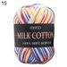 Three Section Dyed Multi-color Jacquard Score Lines With Medium Thick Lines_maomaolike.com
