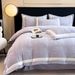 Class A High Weight Full Matte Carved Double Corner Milk Velvet Four-Piece Set_maomaolike.com