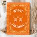 Jhumka Earring Themed Painting Poster, Vibrant Orange Traditional Indian Ornate Poster, Cultural Decorative Piece Suitable For Living Room, Bedroom Or_maomaolike.com