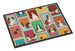 Lots Of Shih Tzu Doormat Front Door Mat Indoor Outdoor Rugs For Entryway, Non Slip Washable Low Pile, 24H X 36W_maomaolike.com