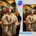 Roaring 20s Flapper Girl Painting Poster, Lavish Art Deco Style Poster, Glamorous Flapper With Pearls & Feather Shawl In Bustling Neon Bar, Elegant_maomaolike.com