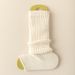 Stocking pile plush and pile thick long tube stocking leg cover women solid color warm stocking_maomaolike.com