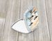 Sandpipers Compact Mirror Decorative Travel Makeup Mirror For Women Girls Gifts Pocket Makeup Mirror Folding Handheld_maomaolike.com