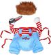 Dog Halloween Costumes - Chucky Dog Costume With Knife For Pets Party Christmas Cosplay Cute Outfits Clothes Deadly Dog Clothes Funny Dog Costumes Halloween For Small Medium Large Dogs_maomaolike.com