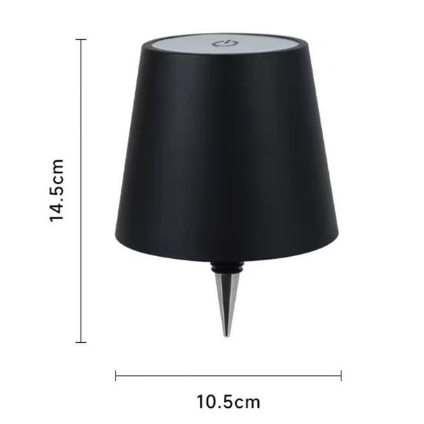 Giftable Decorative Creative Wine Bottle Atmosphere Bedroom Bedside Night Light Rechargeable Small Table Lamp_maomaolike.com