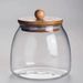 Canister Glass Storage Jar Sealed Container For Dried Fruits And Grains Household Flower Tea Moisture-Proof Food Grade_maomaolike.com