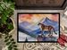 Mountain Majesty Lion Doormat Front Door Mat Indoor Outdoor Rugs For Entryway, Non Slip Washable Low Pile, 24H X 36W_maomaolike.com
