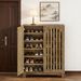 6-Tier Shoe Cabinet, Entryway Shoe Storage Rack With Airy Doors_maomaolike.com