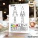 Body Pain Tracking Painting Poster, Minimalist Line-art Medical Chart Poster, Practical Aid For Recording Pain Levels & Types, Ideal For Clinics And_maomaolike.com