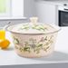 Food Grade Thickened With Lid Jar Household Enamel Can High Temperature Resistant Lard Bowl_maomaolike.com