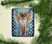 Anatolian Shepherd My Angel Porcelain Ornament Christmas Tree Hanging Decorations For Home Christmas Holiday, Rectangle, Gift, Multicolor_maomaolike.com