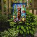 Chesapeake Bay Retriever Christmas Reindeer Garden Flag Mailbox Flag Decorative Yard Flag Banner Outside Patio Artwork Yard Flower Beds, Garden Size, Multicolor_maomaolike.com