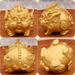 Gold-Plated Cute Chubby Unicorn Pixiu Home Office Desktop Decoration Metal Ornament Craft_maomaolike.com